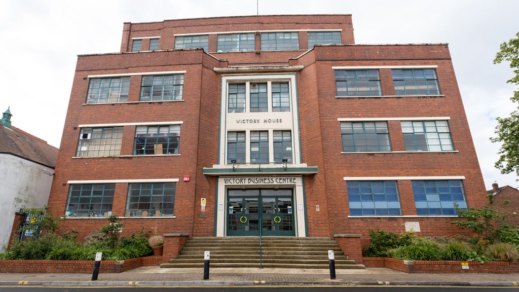 A picture of Victoria Business Centre from the outside