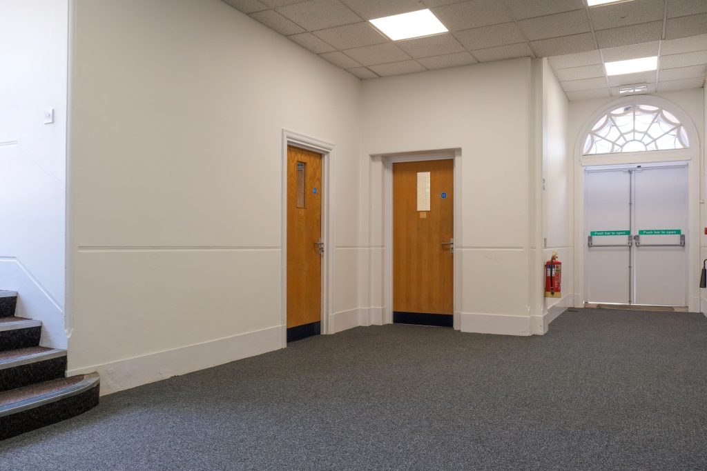 City Buildings lobby area